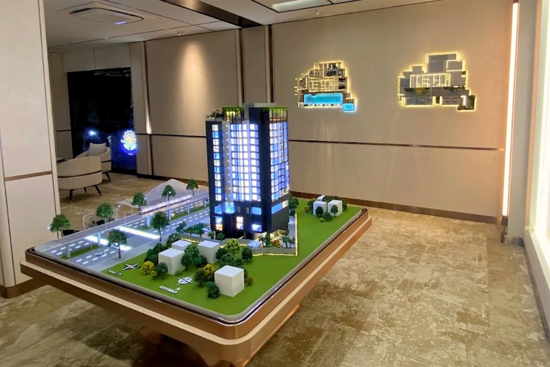 Sa bàn dự án căn hộ cao cấp The Westique Residences Bình Tân