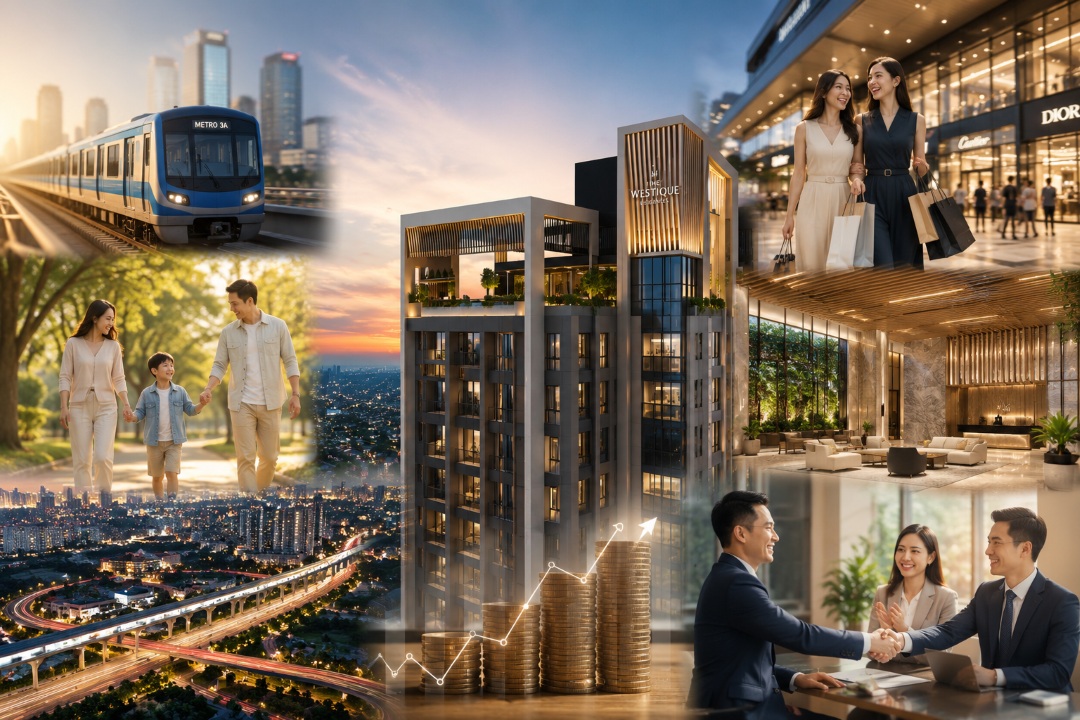 Tâm điểm kết nối The Westique Residences