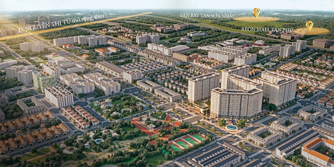 Khu Tây TP.HCM sở hữu hệ thống tiện ích đồng bộ từ trung tâm thương mại Aeon Mall, bệnh viện đến trường học