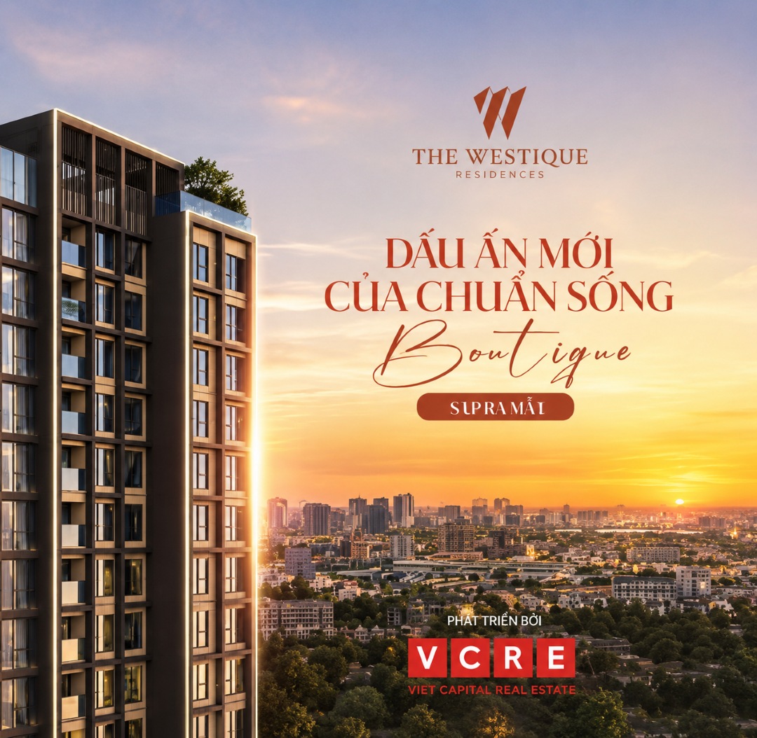 Số lượng giới hạn The Westique Residences đón nhịp hạ tầng Metro khu Tây