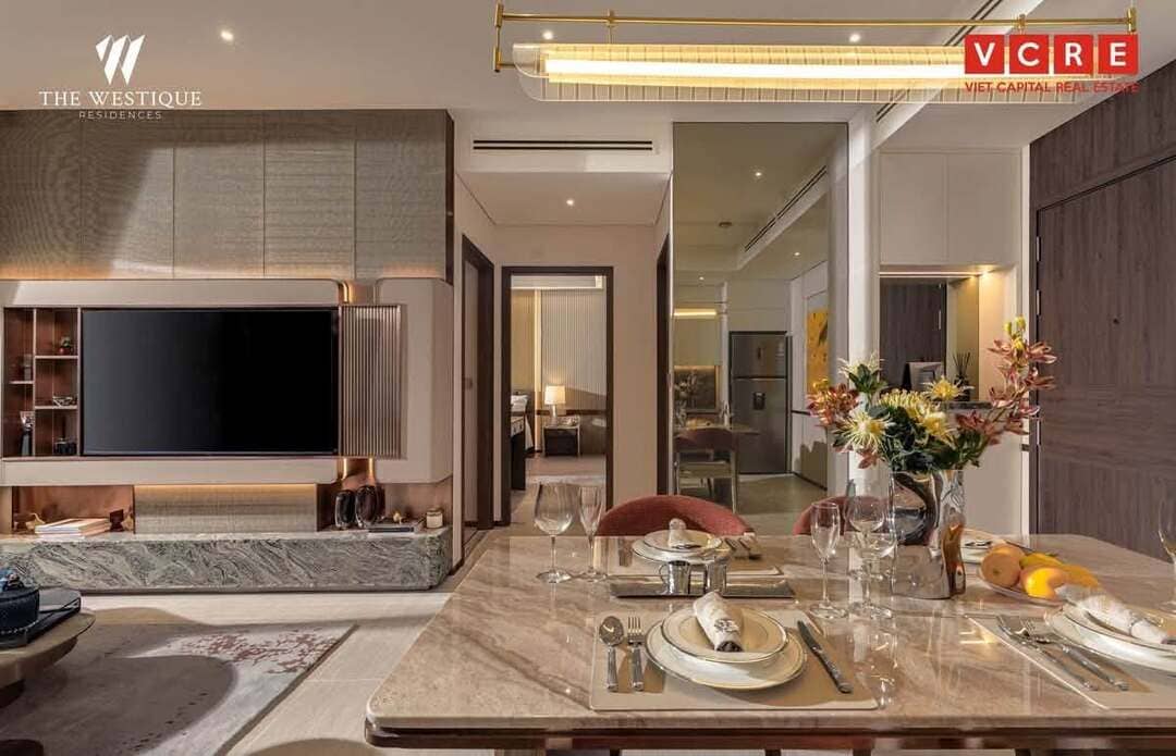 Phối cảnh tinh thần thiết kế Boutique Living tại The Westique