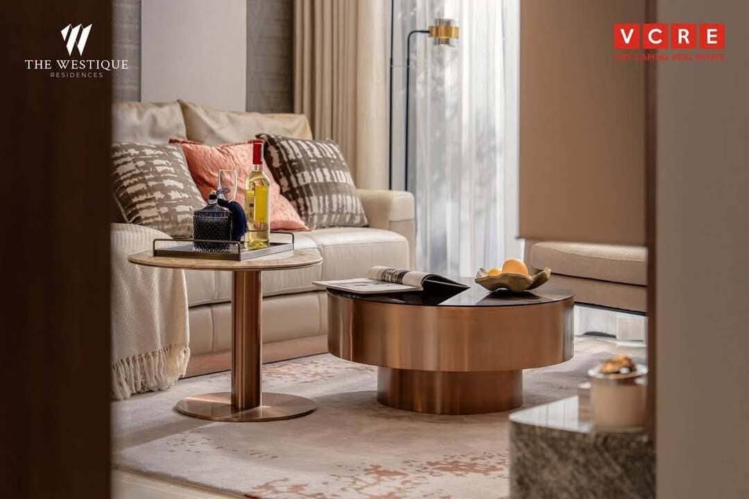 Toàn cảnh không gian sang trọng tại nhà mẫu The Westique Residences