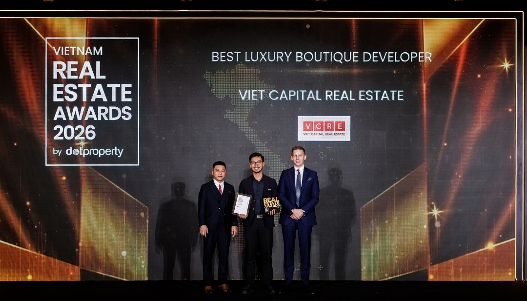 Hành trình VCRE đạt giải nhà phát triển bất động sản Boutique Luxury